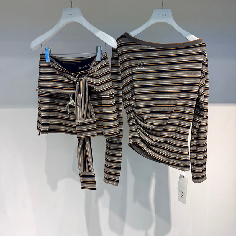 【Xiaowanzi】Revan Official Store Authentic 26 Summer T-Shirt and Skirt Set Rk32403069-1599 【Xiaowanzi】Revan Official Store Authentic 26 Summer T-Shirt and Skirt Set Rk32403069-1599
