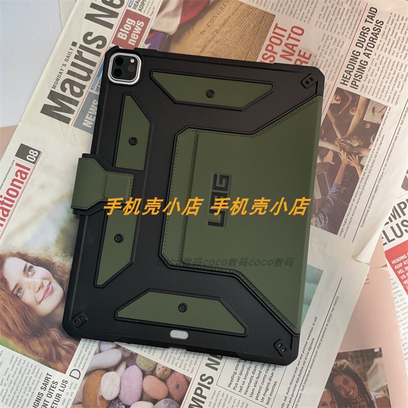 Uag Is Suitable for Apple's New iPad Pro 11-Inch 12.9 Tablet Protective Case, Anti-Fall Protective Shell, Mini6 Anti-Fall Protective Case, 9.7