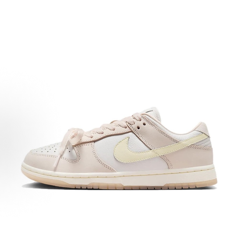 Nike Dunk Low Light Soft Pink Thin-Soled Low-Top Sneakers for Women Pink Fb7910-601