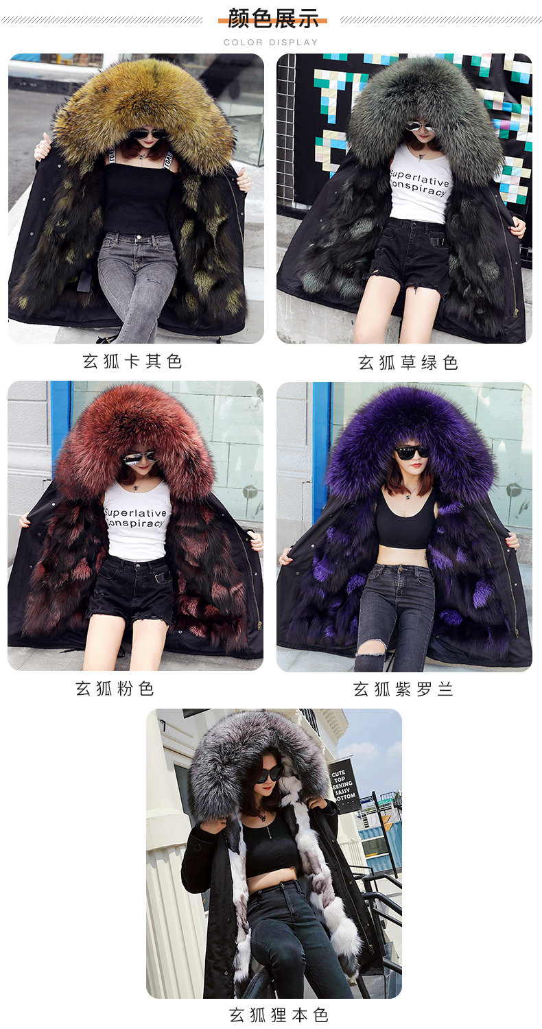 Manteau de fourrure femme - Ref 3174048 Image 14