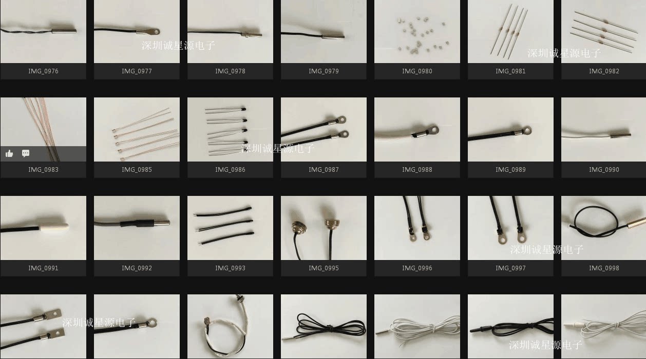 Set as NTC Thermistor Temperature Sensor Drop Head Monitor 10K 10K 50K 100K 100K 3950 3435