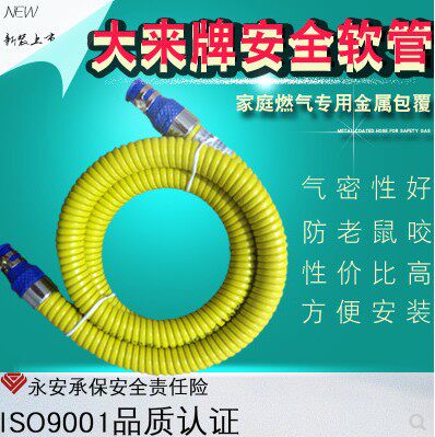 Metal Safety Cooker Gas Gas Hoses 2nd Generation Hose Hoses Natural Gas Explosion Proof Windpipe Big Come