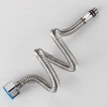 304 stainless steel bellows vegetable basin basin basin faucet hot and cold water inlet hose