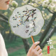 Round fan double-sided embroidery ancient Suzhou embroidery