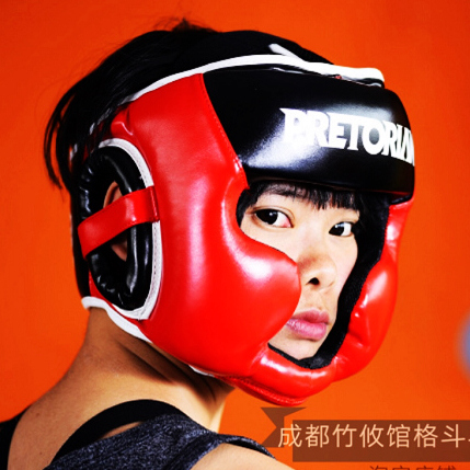 Professional Boxing Head Guard Brazilian PRETORIAN Sanda Fighting Muay Thai Helmet Combat Training Competition Protector