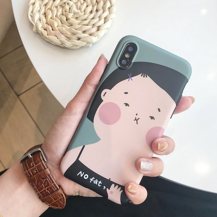 ins卡通夏日可爱女孩OPPOr15手机壳r9s\/r9plu