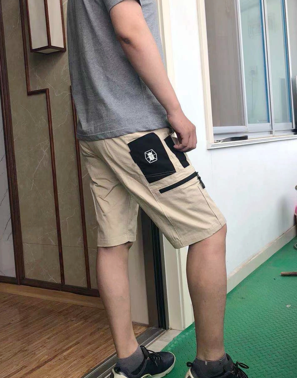 Шорты, дорожные спортивные тактические штаны, с вышивкой 