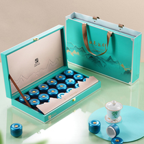 Baihao silver needle packing box empty gift box tea small pot tea empty pot green tea gift box empty box high-grade customization