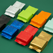 15 gr high-end bronzing gold rock tea red green tea packing bag small bubble bag tofu block inner lining adhesive bag custom-made
