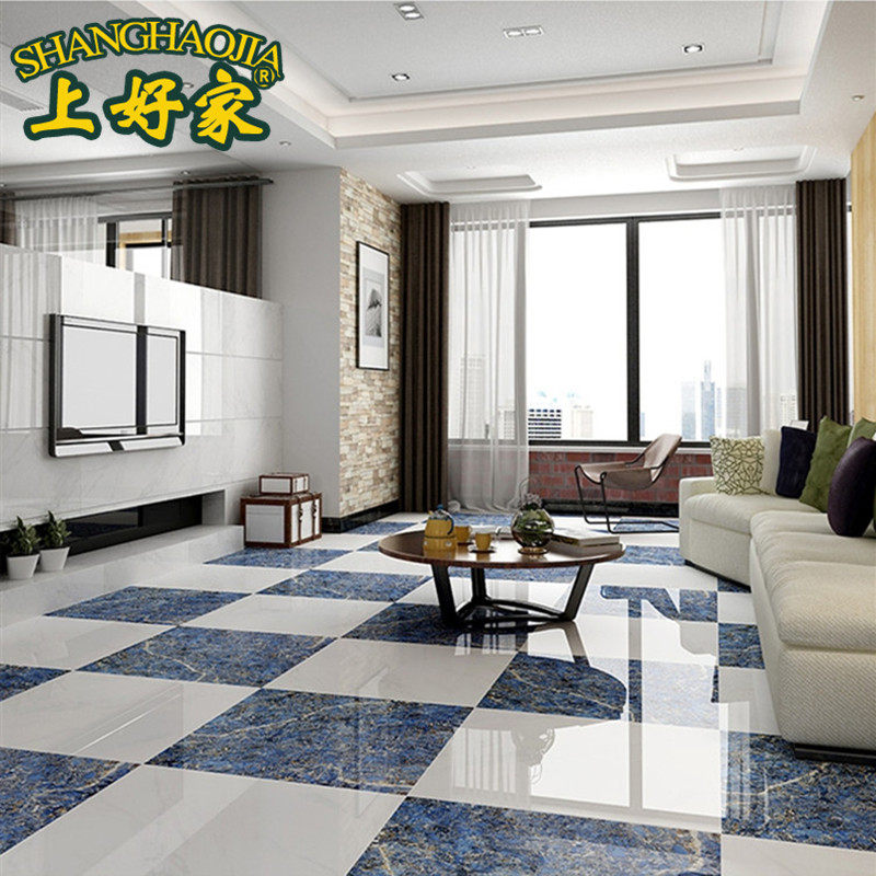 Landscape tiles 800x800 living room floor tiles jazz white floor tiles blue background wall tiles