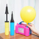 Balloon manual portable hand-push electric inflator double hole air pump blowing balloon inflator balloon inflation