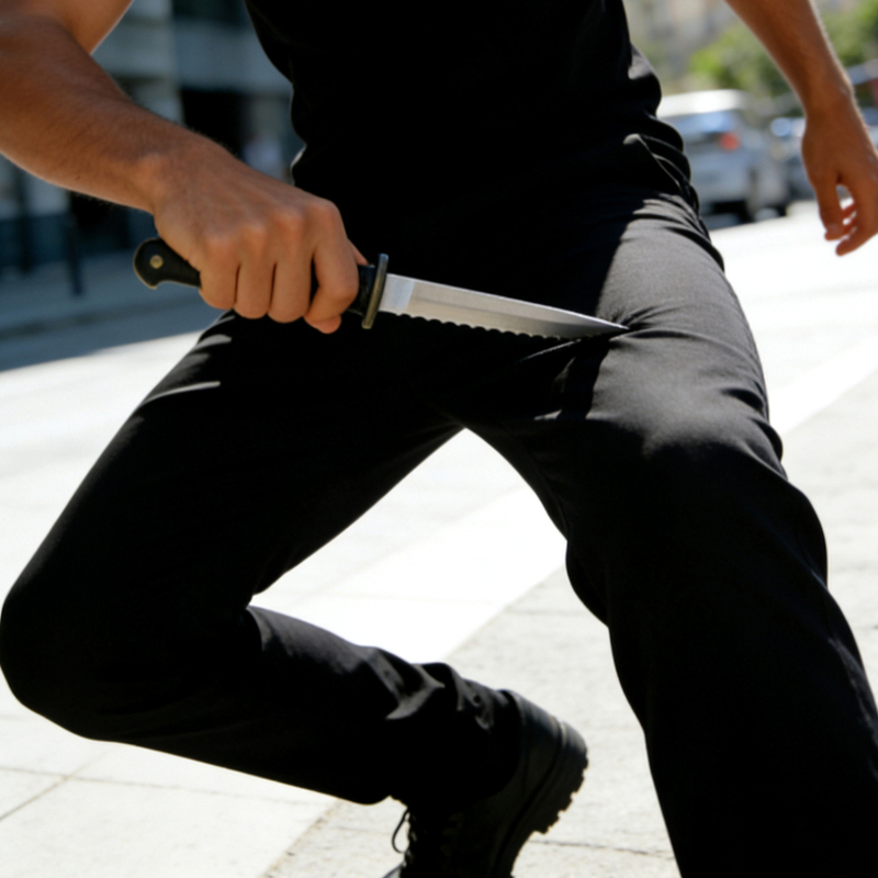 New Anti-Stab Pants for Outdoor Self-Defense, Casual Wear, Anti-Cut, Soft, Lightweight, Hidden Business Trousers