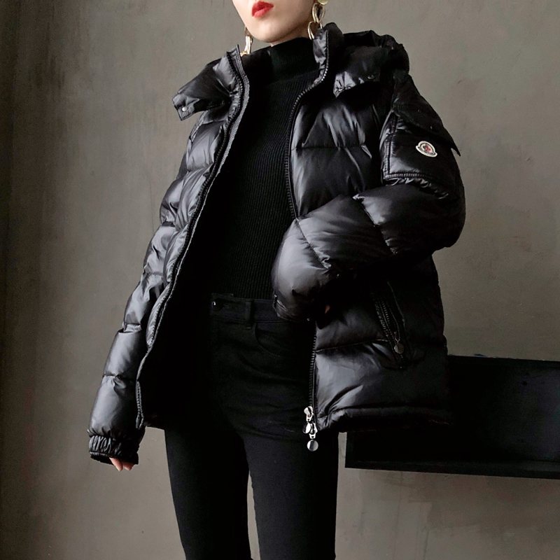 Short Bread Down Clothes Woman White Duck Suede 2019 New Burst Winter Korean Version Bright Face Little Subtidal Ins Coat