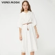 Vero Moda2019 mùa hè mới tay áo lồng đèn retro áo dài | 31926Z544 - Sản phẩm HOT