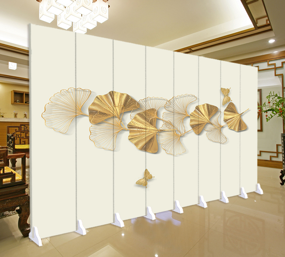 Screen Partition Wall Bedroom Living Room Minima Modern Mobile Small Family Type Solid Wood Folding Shield Home Simple Fold Screen