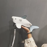 Мультяшная акула, японская небольшая сумка, забавная сумка через плечо, новая коллекция