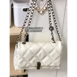 Сумка через плечо, сумка на одно плечо, цепь, изысканный стиль, французский стиль, коллекция 2023, на цепочке