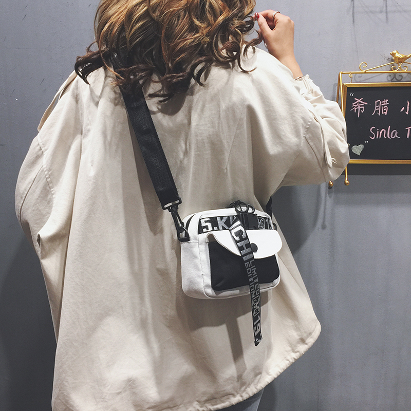 Túi xách nữ 2019 phiên bản Hàn Quốc mới của bé gái 蹦 di bag 挎 挎 đỏ nhỏ đen túi đeo vai nữ sinh túi vuông nhỏ - Túi xách nữ túi xách nữ da mềm hàng hiệu