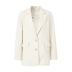 [Naza cùng đoạn] Chất liệu cotton nguyên chất MECITY dành cho nữ 2020 mùa xuân mới kiểu Anh nhỏ phù hợp với áo khoác nữ 536841 - Business Suit