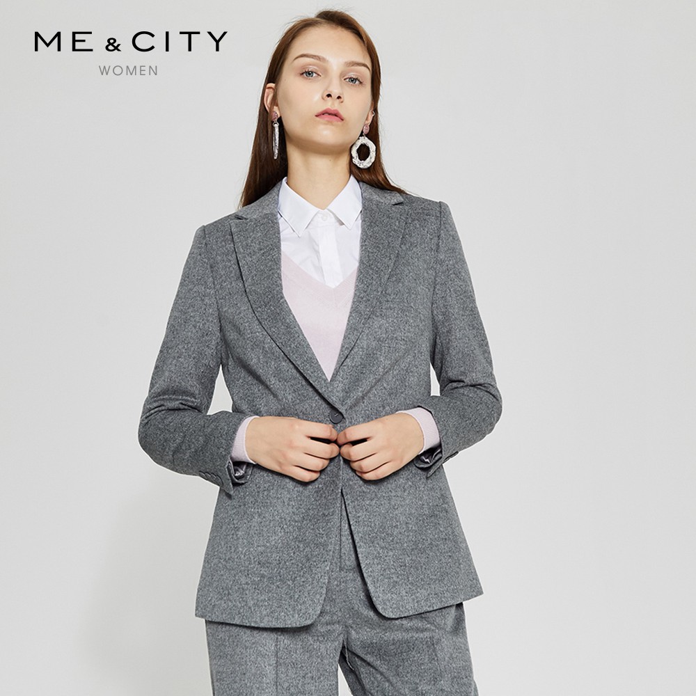 Veste pour femme MEAMPCITY en Laine - Ref 3221230 Image 1