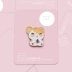 Nhật Bản dễ thương chuột hamster trâm chuột kim loại men dầu giọt corsage trẻ em áo khoác ba lô pin huy hiệu đồ trang sức - Trâm cài Trâm cài