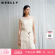 ແບບດຽວກັນຂອງສູນການຄ້າ NEELLY ພາກຮຽນ spring ຄົນອັບເດດ: ໃຫມ່ hollow knitted vest ຂອງແມ່ຍິງບາດເຈັບແລະສ່ວນເທິງ