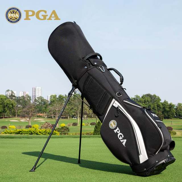 American Super Golf Shoulder Bag Bracket Bag Men's and Women's Double Backpack Plug Port Light Portable Club Bag