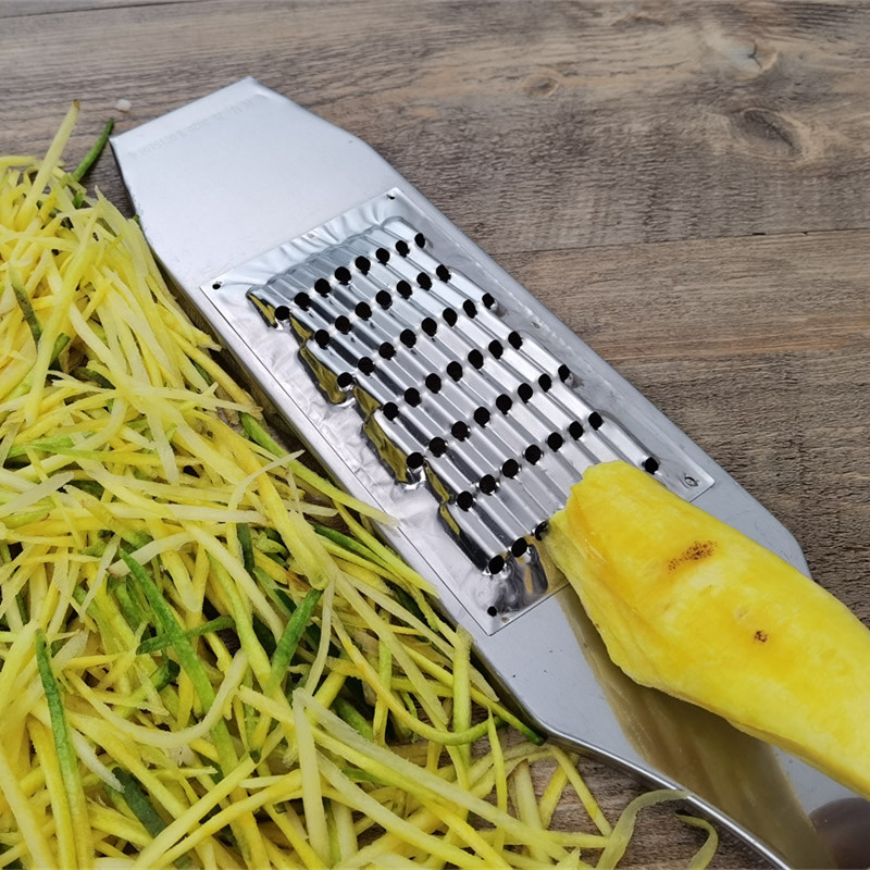 Stainless steel tumulus silk-cut silverware Home roperin silk shavings Cucumber Silk Rub plate Artichoke Polish tools