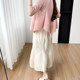 Miyake's high-end temperament design sense niche skirt skirt flower bud skirt pleated long skirt female 2023 new