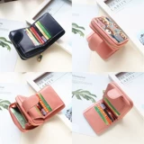 天天维尼熊 Бумажник, короткая брендовая маленькая сумка через плечо, милый складной универсальный небольшой дизайнерский кошелек