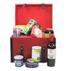 Supply PU suitcase Wedding suitcase Hotel New Year gift box Christmas gift box Leather gift box