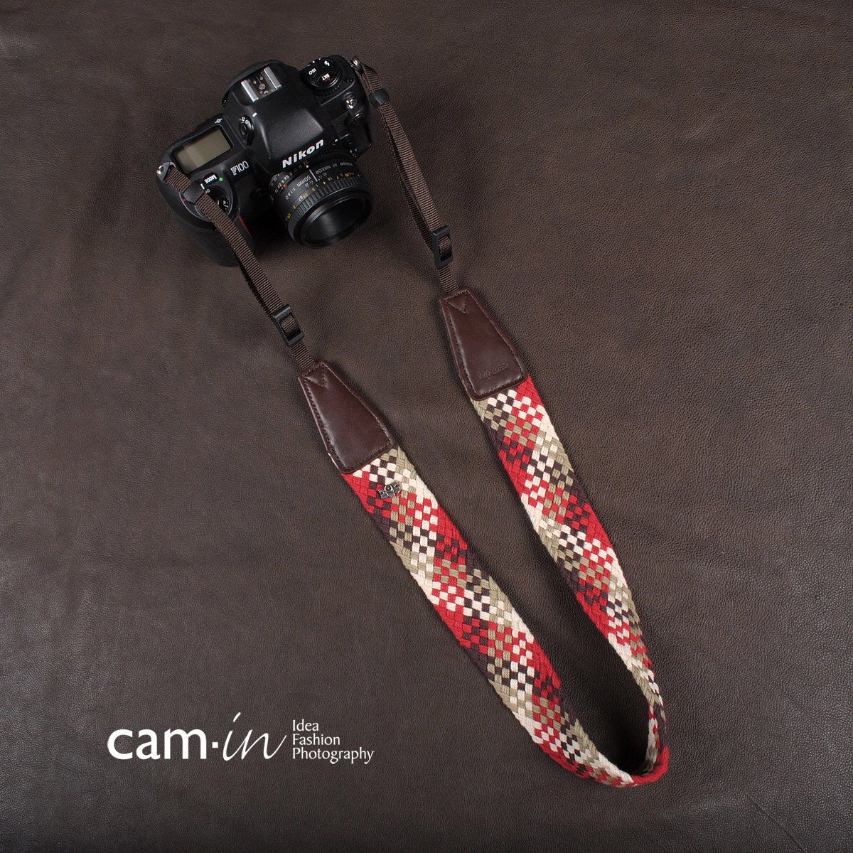 cam-in Classic Weaving Retro for Nikon Canon SLR Camera Strap with Microsoft Photography Camera