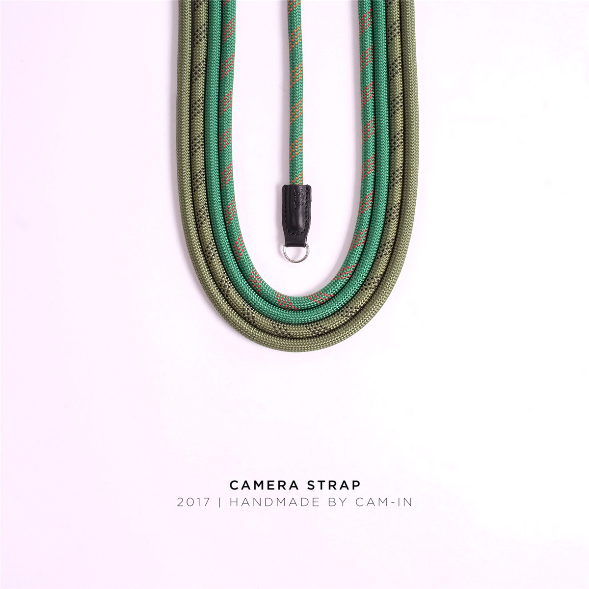 cam-in Outdoor Strong Mountain Rope Leather Line Strap Camera Strap for Leicasony Shoulder Strap DCS-005