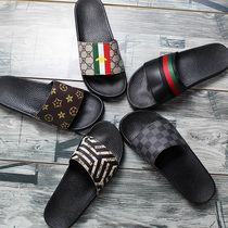 Slippers men wear 2020 new Korean version of outdoor personality trend home non-slip sandals drag women