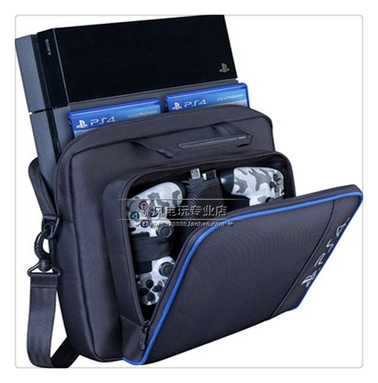 PS4 Hosting Túi lưu trữ Túi xách PS4 slim VR PS4PRO Shoulder Bag Túi dung lượng lớn - PS kết hợp kết nối thiết bị