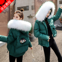 Winter cotton-padded clothes womens short winter clothes 2021 New Korean version of loose thick anti-season cotton-padded jacket explosion