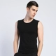 Áo vest nam cotton trẻ trung thoáng khí tay áo vest nam vest thể dục Slim mùa hè áo vest bó sát áo thun ba lỗ