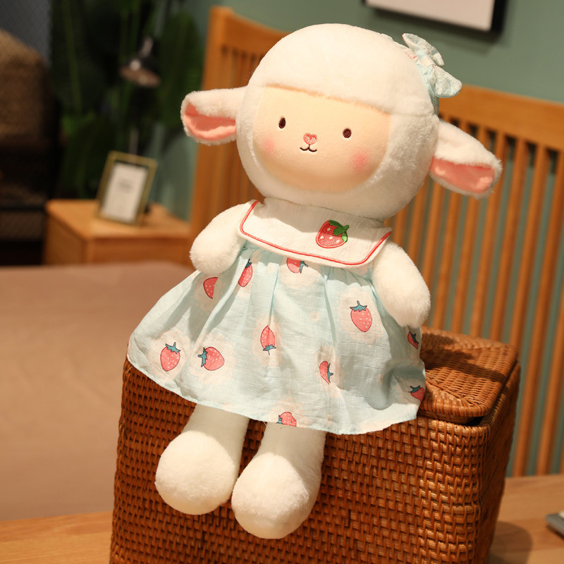 New product net red Lolita lamb doll cute alpaca doll bed girl birthday gift children