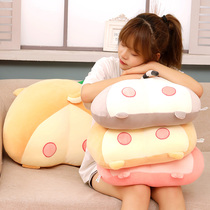 Ultra soft cute pachella paparazzi girl with pillow sleeping plush toy cute bummy doll bed ultra soft doll