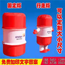 Customized inflatable wine bottle cans beer bottles cola beverage walking oil drum oil pot Air model wine altar model
