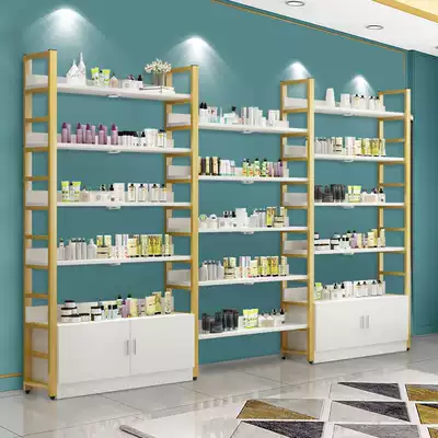 Shelf display rack Beauty salon product container display cabinet Nail oil glue nail cabinet Cosmetics multi-layer shelf