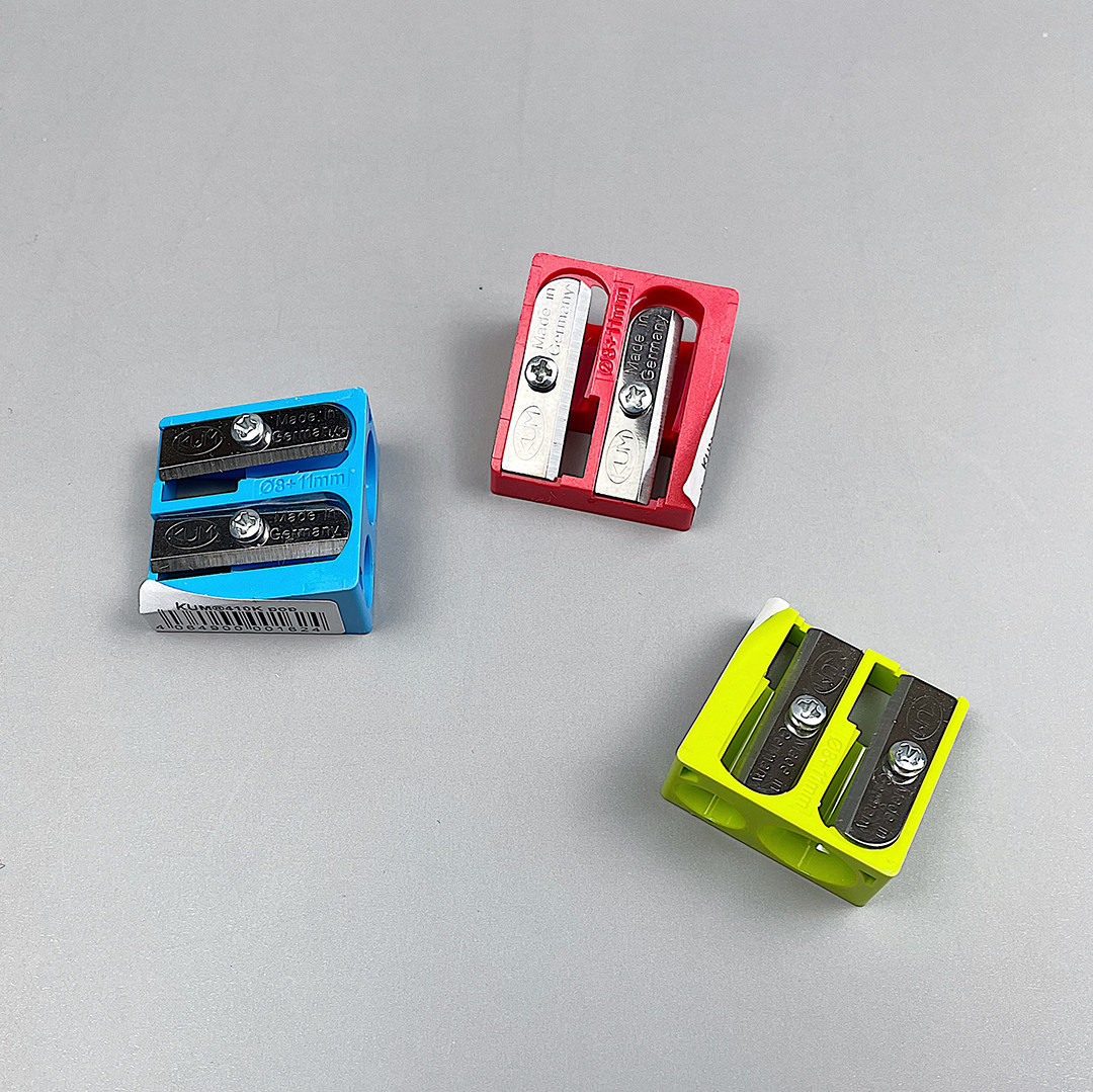 German system of the Delta K U M Kumm 410K fluorescent color high hardness sharp giant pencil double holes ins wind curly pen knife