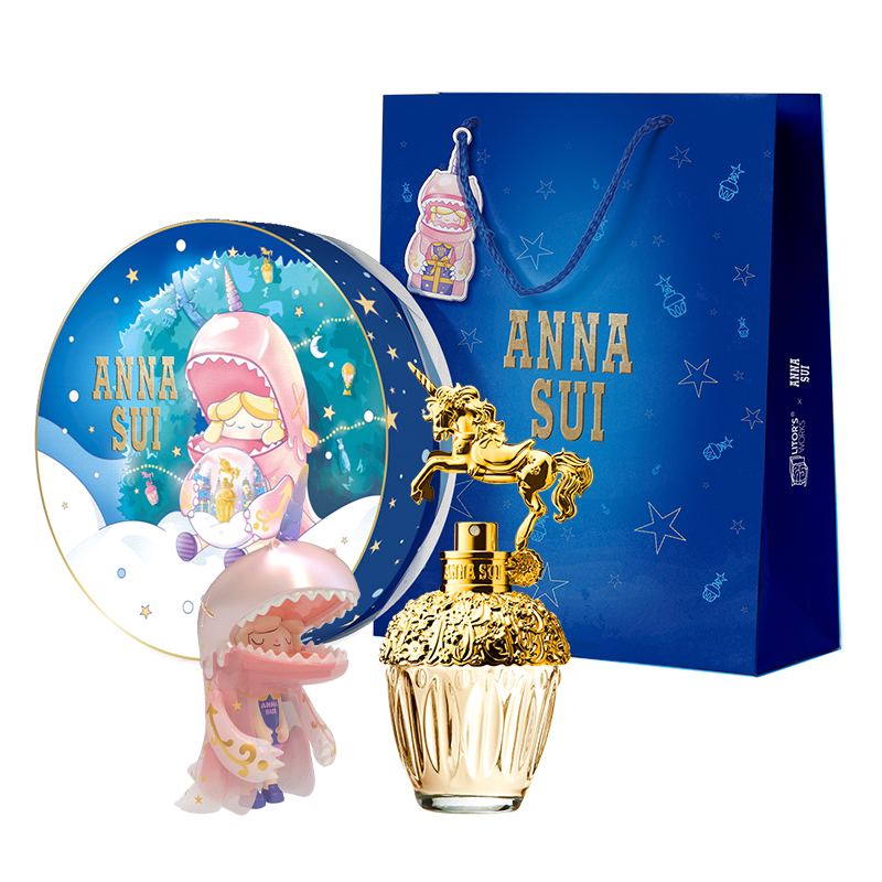 (Chinese Valentine's Day Gift) Anna Sui Perfume Joint Dinosaur Girl Limited Festival Gift Box Set Girls Gift