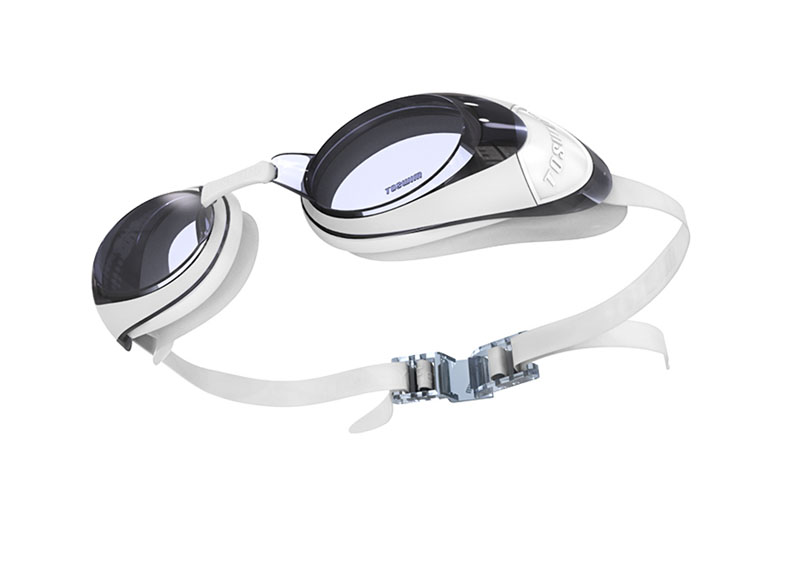 Kính râm của trẻ em TuWeng Tuosheng HD chống sương mù nam và nữ hộp lớn chuyên nghiệp thoải mái đào tạo kính bơi - Goggles kính lặn có ống thở