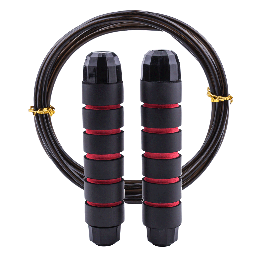 Jump Rope Professional Weight Loss Burnt-fat Fitness Rope Motion Test Pvc Adult Negative Rhomboid Bearing Steel Wire Jump Rope