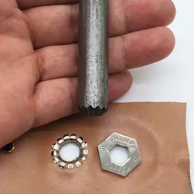 Air eye rivets Flower punch diy mold Clothing accessories hollow buckle installation tool pointed flat head random delivery