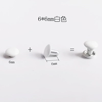 Белый, двусторонний, 6mm