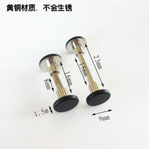Brass Diy Ledger Butt Rivet Photo Albums Butt screws Nails Matt Black Frosted Primary-mother rivets