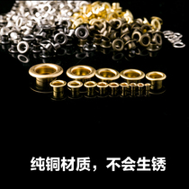 Decorative ring eye rivet diy air eye nail clothing metal hole nail shoe with eye bag bag hole nail ventilation hole