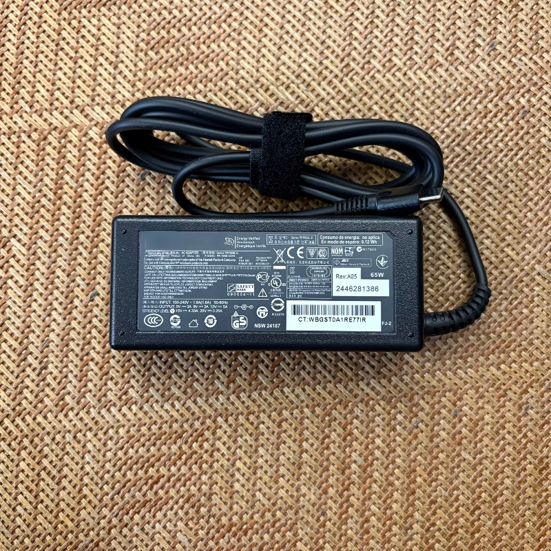 Suitable for Hp Elitebook 640 G10 G11 Notebook Charging Source Adapter 65W Type-C Suitable for Hp Elitebook 640 G10 G11 Notebook Charging Source Adapter 65W Type-C